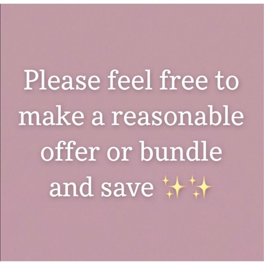 Make me offer feel free ❤️